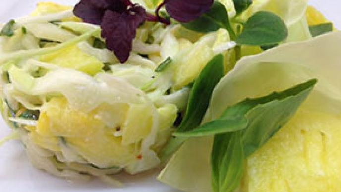 Coolwrap salade met ananas
